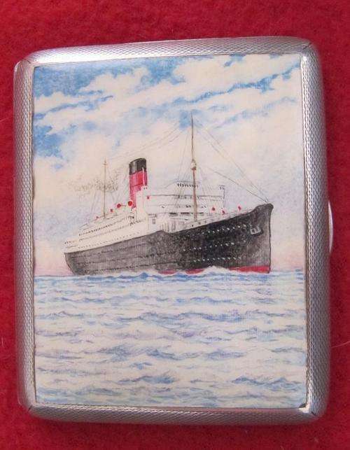 SALE: Chester Hallmarked Silver Art Deco Cigarette Case