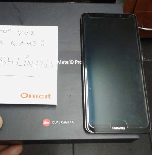 HUAWEI MATE 10 PRO -128GB SPACE -6GB RAM- 4000MAH BATTERY-BEAUTY