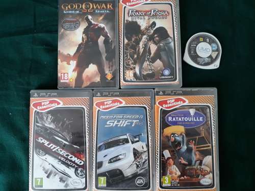 PSP + 6 Games