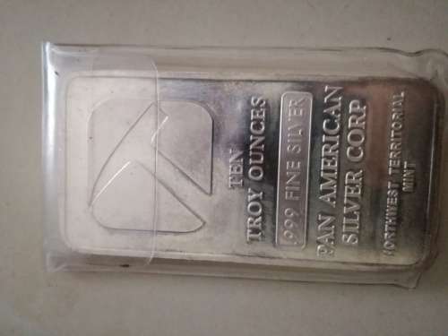 10 Troy Ounce Silver Bar
