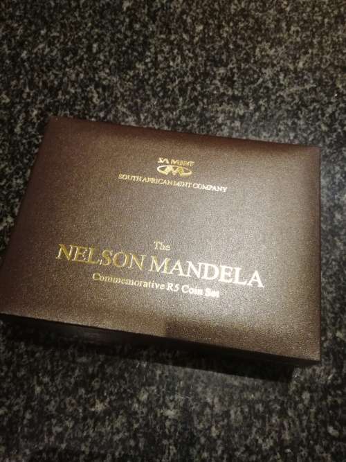 Mandela commemorative set sealed from Mint