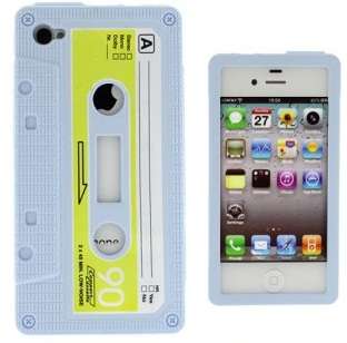 ** RETRO iPHONE 4 SILICONE TAPE / CASETTE COVER **