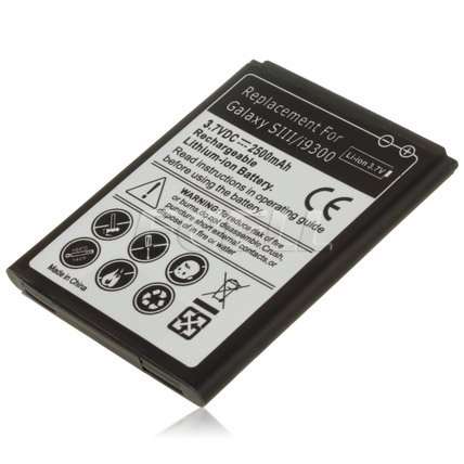 **  2500mAh Li-ion BATTERY FOR SAMSUNG GALAXY S3 (i9300)  **