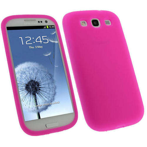 ** SAMSUNG GALAXY S3 SILICONE CASE / COVER - PINK **