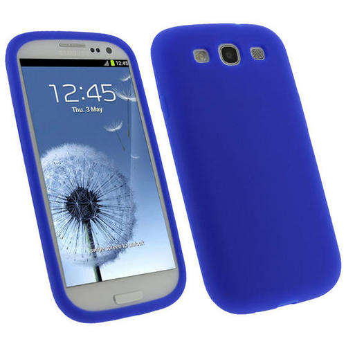 ** SAMSUNG GALAXY S3 SILICONE CASE / COVER - ROYAL BLUE **