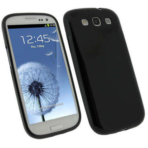 ** SAMSUNG GALAXY S3 GEL CASE / COVER - BLACK **