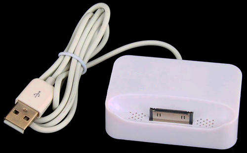** CHARGING / SYNC iDOCK FOR APPLE iPOD TOUCH, iPOD NANO AND iPHONE 3 **