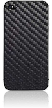 ** CARBON FIBRE BACK SKIN FOR APPLE iPHONE 5 AND iPHONE 5S  **