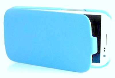 ** Flip Pouch / Case / Cover for Samsung Galaxy S3 - SKY BLUE **