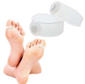 ** 2 Pcs Magnetic Slimming Toe Ring Set - Weight Loss **