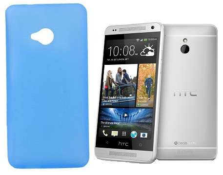 ** CLEARANCE SALE ** Ultra Thin 0.3mm Silicone Gel Case / Cover / Skin for HTC One - BLUE **