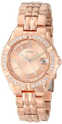 GUESS ROSE GOLD CRYSTAL-STUDDED LADIES WATCH **VALUE: R2788.00**