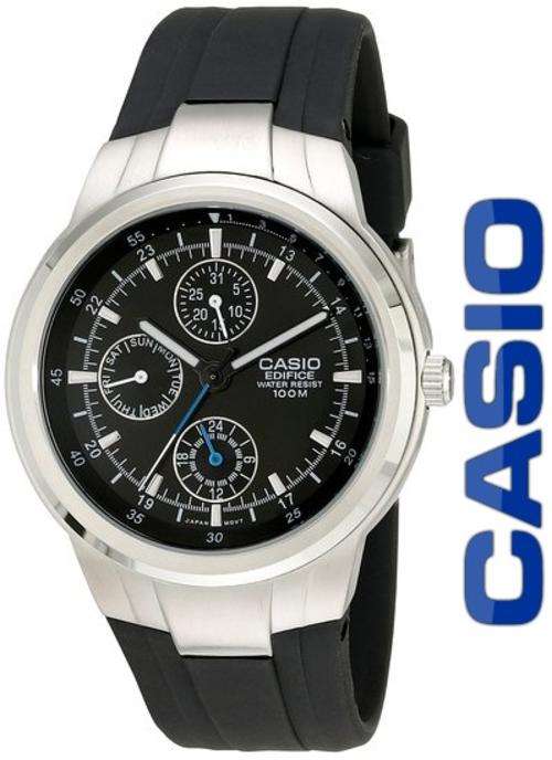 CASIO MENS EDIFICE 100M MULTI-FUNCTION WATCH **VALUE: R2100 **
