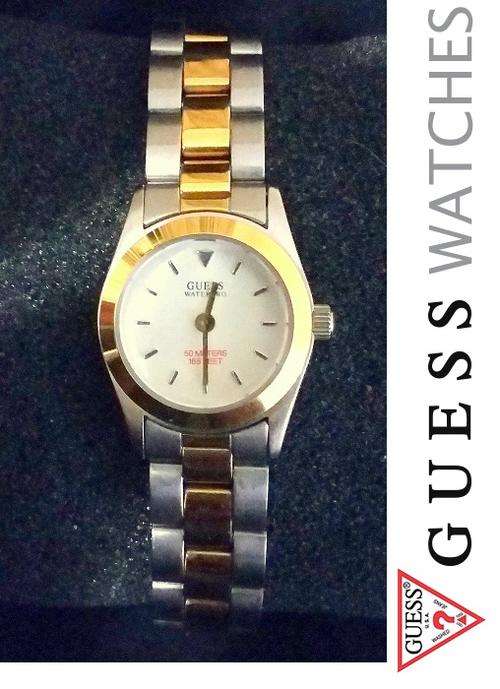 GUESS  WATERPRO 50M LADIES STAINLESS STEEL WATCH