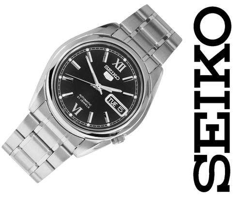 SEIKO 5 STAINLESS STEEL 21 JEWEL AUTOMATIC MENS WATCH - NEVER NEEDS BATTERIES **VALUE: R2800.00**