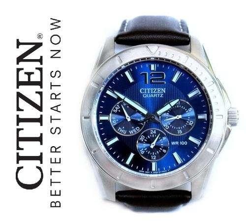 CITIZEN 100m STAINLESS STEEL WATCH **VALUE: R3890.00**