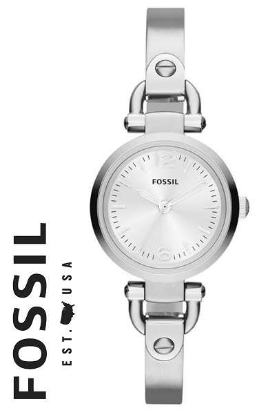FOSSIL GEORGIA STAINLESS STEEL LADIES WATCH (ES3269) **VALUE: R3800.00**