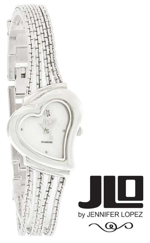 JENNIFER LOPEZ (JLo) MOTHER OF PEARL HEART DIAMOND WATCH **VALUE: R2600.00**