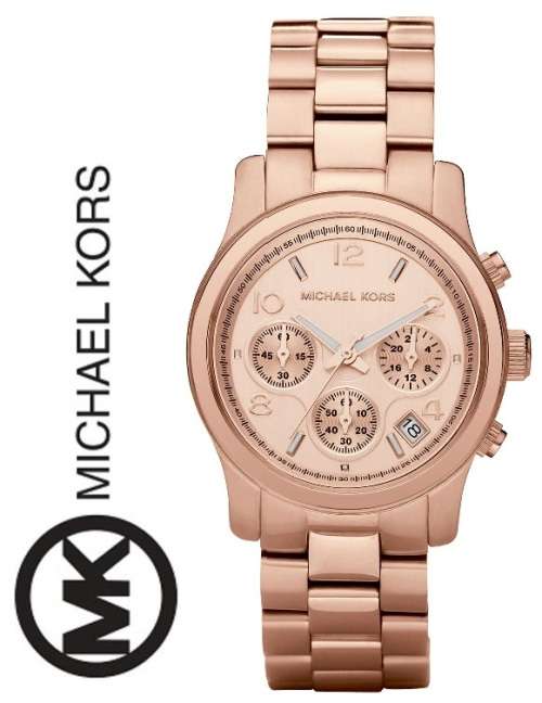 MICHAEL KORS RUNWAY ROSE GOLD CHRONOGRAPH WATCH  (MK5128) **VALUE: R5500.00**