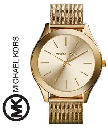 MICHAEL KORS RUNWAY GOLD LADIES WATCH   **VALUE: R5200.00**