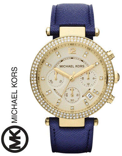 MICHAEL KORS PARKER CRYSTAL CHRONOGRAPH LADIES WATCH   **VALUE: R4900.00**