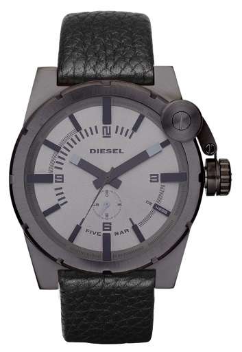 DIESEL BAD COMPANY STAINLESS STEEL WATCH **VALUE: R4299.00**