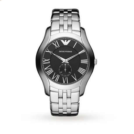 EMPORIO ARMANI MENS CLASSICO WATCH  (AR1706)  **VALUE: R5390.00**