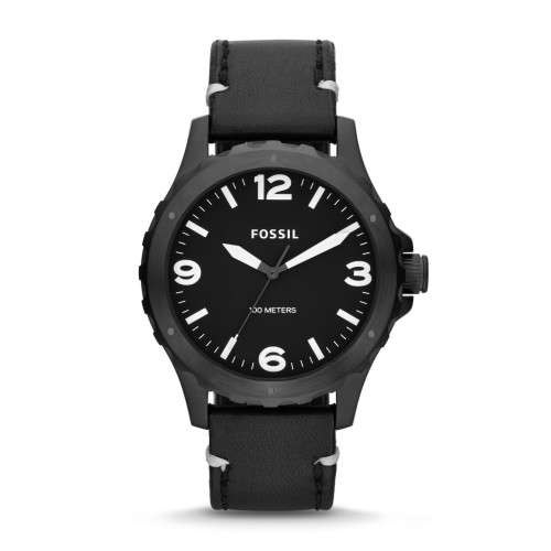 FOSSIL NATE STAINLESS STEEL WATCH (JR1448) - 45mm