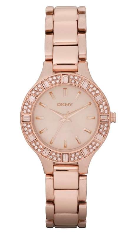 DKNY ROSE GOLD CRYSTAL CHAMBERS LADIES WATCH (NY8486) **VALUE: R4299.00**