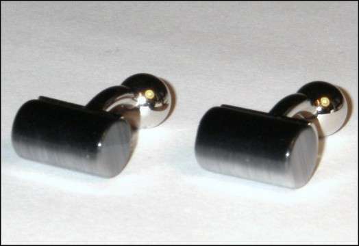 ** Black Precoius Stone Cufflinks **
