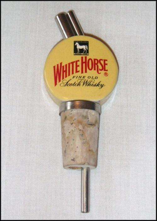 **Collectable White Horse Whisky Pourer**