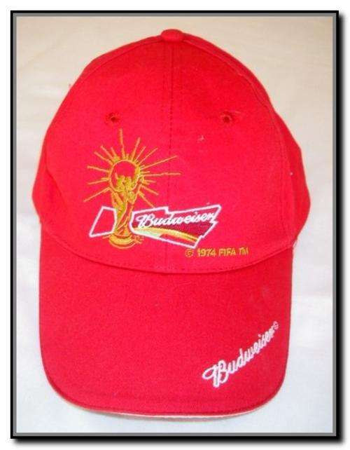 ** OFFICIAL WORLD CUP BUDWEISER CAP  **