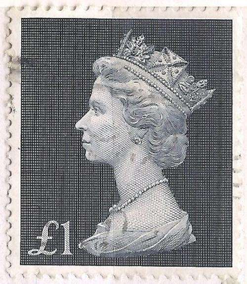 **  CLEARANCE SALE - 50% OFF ALL OUR STAMPS!!!   1969 Â£1 black.  **