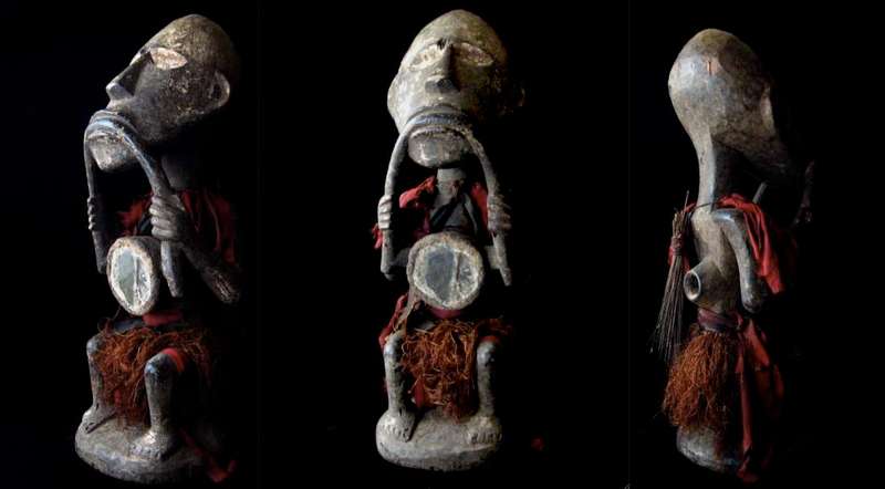 African Tribal BaKongo POWER FIGURE