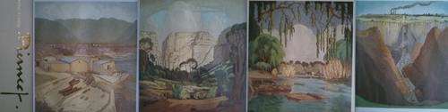 Souvenir Brochure of The South African Railways PIERNEEF Paintings