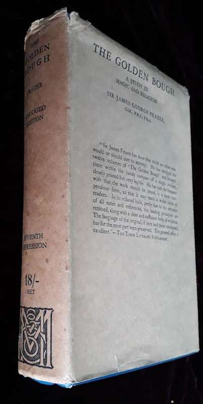 The Golden Bough - a Study in Magic and Religion JG Frazer, 1933 w Illustr JMW Turner Early copy