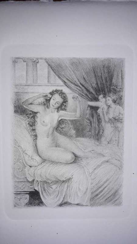 La Scuderia del Duca nude cards. Amalfi Italy. Set of 4. Handmade paper.