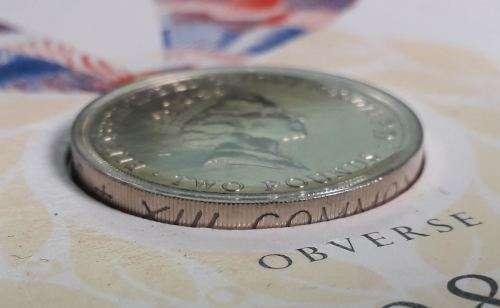 Royal Mint: 1986 Commonwealth Games Brilliant Uncirculated 2 Pound Coin