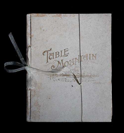 AFRICANA Table Mountain - Pictures with pen and camera. Arthur Vine Hall. Victorian era.