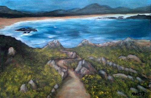 Fynbos Trail - Original Mari Mackie -  370 X 560mm