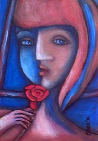 Stunning and decorative - Should I? 1 - Mari Mackie Original 300 X 200mm
