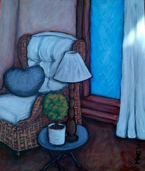Reading Corner 2 - Original Mari Mackie - 300X350mm