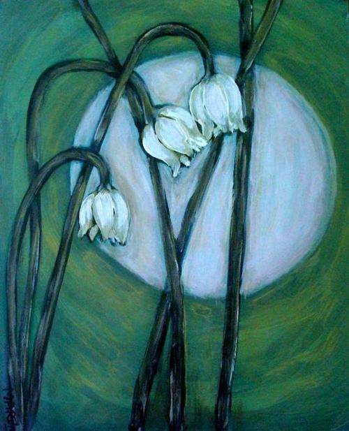 Moon Flower 3 - Original Mari Mackie - 290X360mm