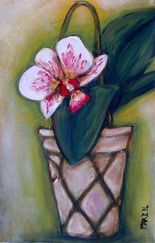 Simplicity - New - Orchid 2 - Original Mari Mackie - 250X380mm