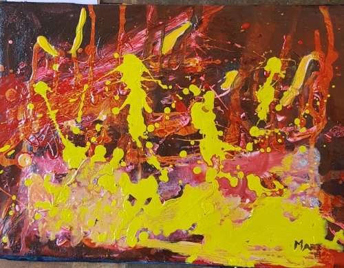 Colour for the modern home, Mari Mackie Abstract