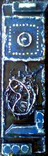 Mari Mackie Original,  Recycle Abstract 3, 120mm X 400mm, x 70mm