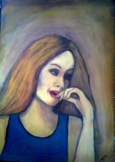 MARI MACKIE ORIGINAL - Being a woman 3 - 420mm X 600mm