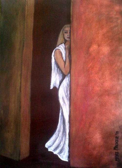 Christmas shopping? Start early! Original Mari Mackie Watercolours -  Waiting