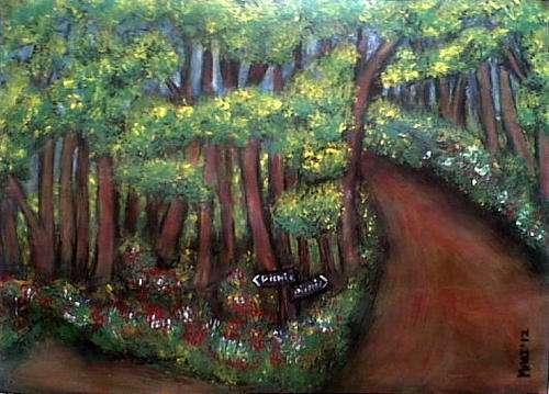 Where Shall We Go? Original Mari Mackie - 280 X 400mm