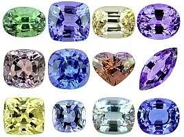 "HIGH DEMAND & ULTRA RARE UNTREATED" - 100% Natural Bluish Green TANZANITE - 0.80ct